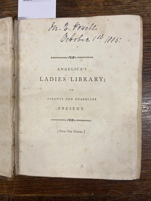 Lot 427 - Kauffman (Angelica). Angelica's Ladies Library; or, parents and guardians present, 1794
