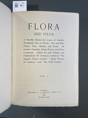 Lot 98 - Robinson (William, editor). Flora and Sylva, 3 volumes, London, 1903-05