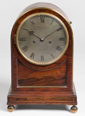 Lot 601 - Vulliamy. A Regency mantel clock by Vulliamy, London