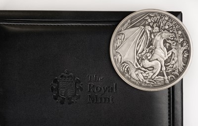 Lot 607 - Historical Medal. St George and the Dragon, 2009