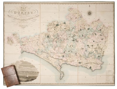 Lot 103 - Dorset. Greenwood (C. & J.), Map of the County of Dorset..., 1826
