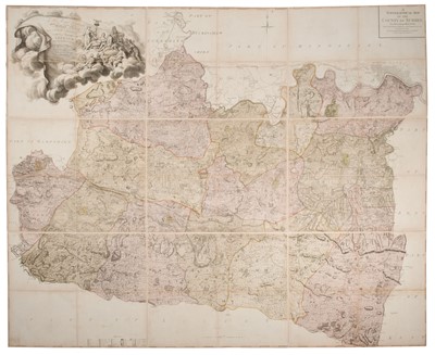 Lot 143 - Surrey. Rocque (John), A Topographical Map of the County of Surrey..., 2nd edition, 1775-87