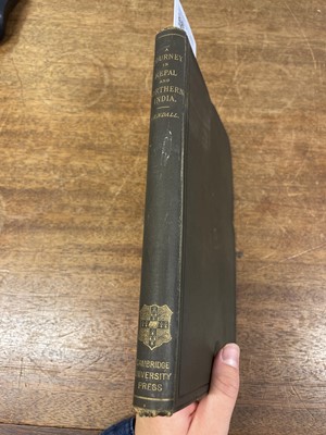 Lot 8 - Bendall (Cecil). A Journey of Literary and Archaeological Research in Nepal, 1st edition, 1886