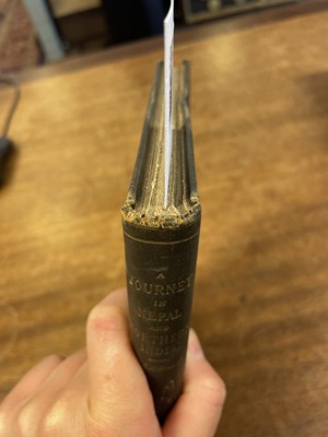 Lot 8 - Bendall (Cecil). A Journey of Literary and Archaeological Research in Nepal, 1st edition, 1886