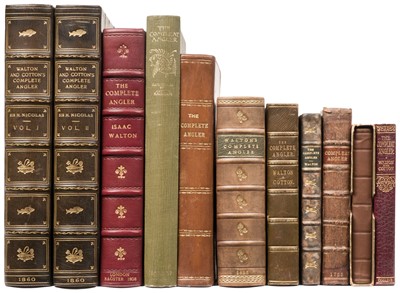 Lot 87 - Walton (Izaak & Charles Cotton). The Complete Angler..., 2nd edition, London: 1860