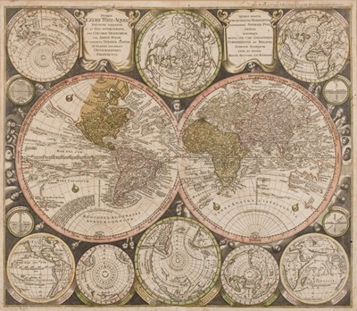 Lot 155 - World. Seutter (George Matthaus), Diversi Globi Terr-Aquei..., circa 1730