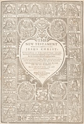 Lot 348 - Bible [English]. [The Holy Bible: containing the Old Testament and the New..., 1649]
