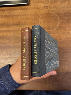 Lot 3 - Arbuckle (J & C). Arbuckles’ Illustrated Atlas of the United States of America, circa 1890