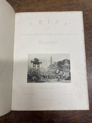 Lot 1 - Allom (Thomas, illustrator). China, in a Series of Views, 4 vols., [1843]