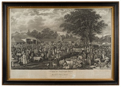 Lot 244 - Garrard (George). Woburn Sheepshearing, 1811