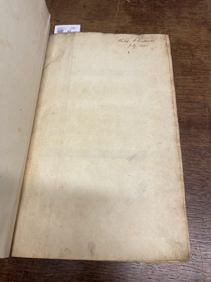 Lot 32 - Shaw (Thomas). Travels or Observations relating to several parts of Barbary and the Levant, 1st ed, 1738