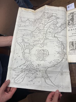 Lot 32 - Shaw (Thomas). Travels or Observations relating to several parts of Barbary and the Levant, 1st ed, 1738