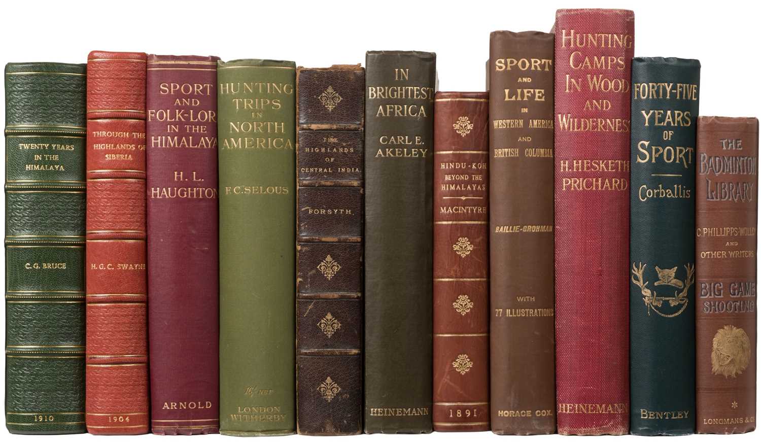 Lot 9 - Bruce (Charles Granville). Twenty Years in the Himalaya, 1st edition, London: Edward Arnold, 1910