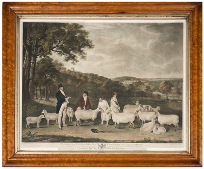 Lot 253 - Ward (William). Portrait of Thomas William Coke Esqr. M.P. for Norfolk..., 1808