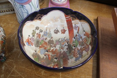 Lot 523 - Decorative ceramics. A pair of late Victorian Sevres style pink ground vases