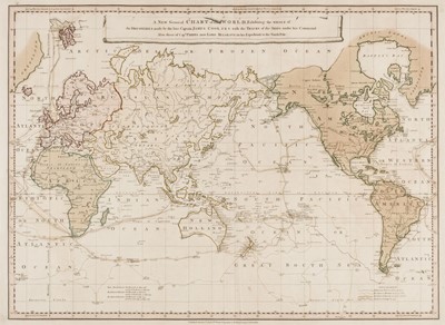 Lot 150 - World. Faden (W.), A New General Chart of the World..., 1787