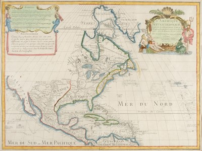 Lot 130 - North America. North America. De L'Isle (G.), L'Amerique Septentrionale..., 1700