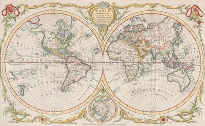 Lot 149 - World. Bowen (Thomas), The World, including the late Discoveries by Capt. Cook..., circa 1780