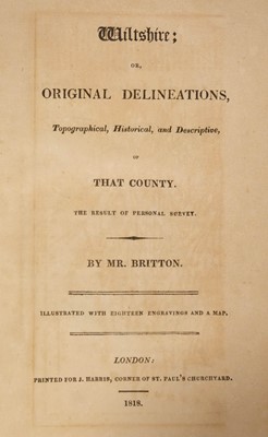 Lot 39 - Britton (John, 1771-1857). Two autograph letters signed to Allan Cunningham, 1837 & 1842