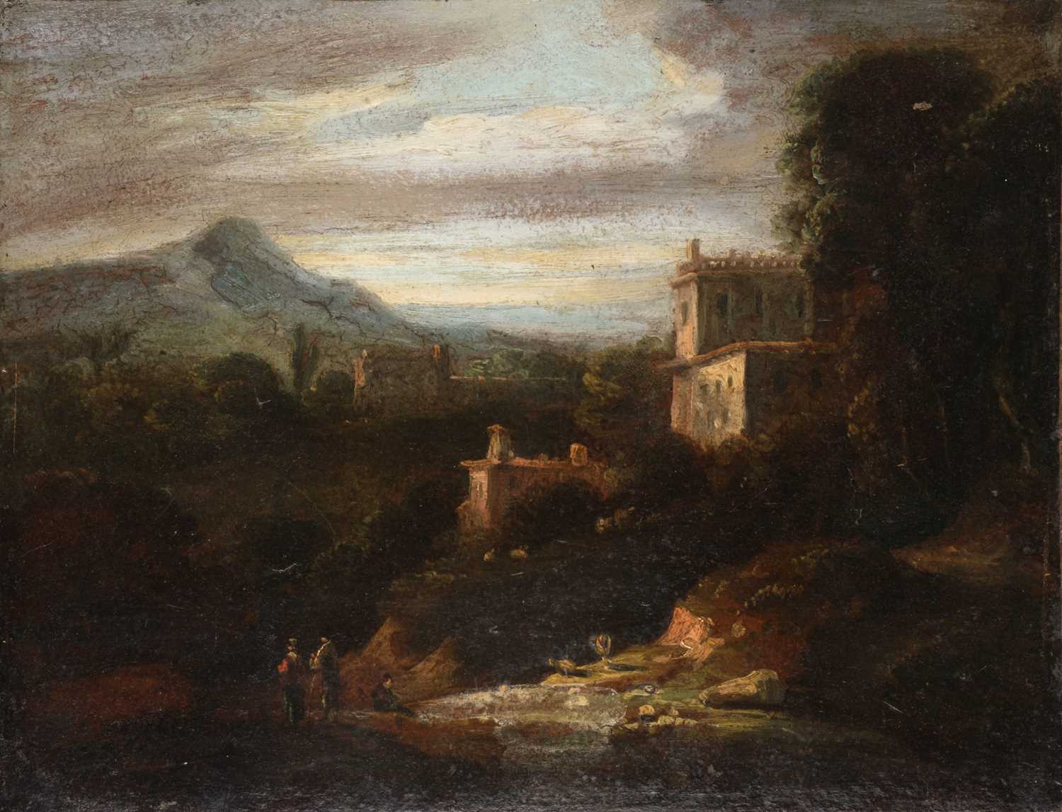 Lot 31 - Farington (Joseph, 1747-1821). Italian Landscape, circa 1790
