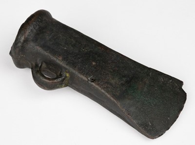 Lot 577 - Bronze Age. A Bronze Age flanged axe head circa 1500-1400 BC