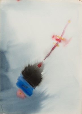 Lot 381 - Newcombe (William John Bertram, 1907-1969). Swoosh, London, 1968, watercolour on thick paper