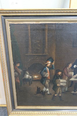 Lot 48 - Dutch School. Still life of a Vase of Flowers on a Ledge, 18th century, oil on canvas