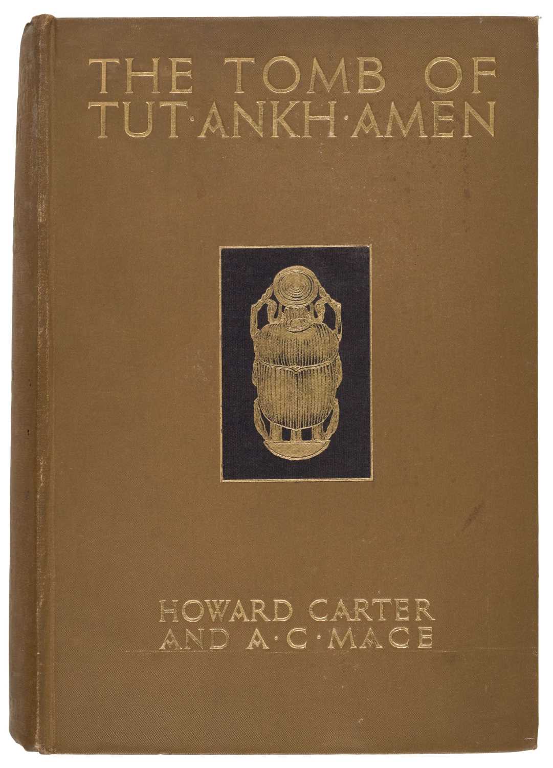 Lot 12 - Carter (Howard & A.. C. Mace). The Tomb of Tut-Ankh-Amen, 2 volumes, 1st edition, 1923-27