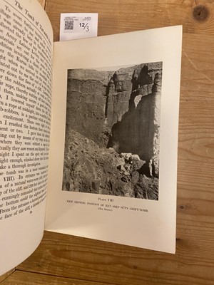 Lot 12 - Carter (Howard & A.. C. Mace). The Tomb of Tut-Ankh-Amen, 2 volumes, 1st edition, 1923-27