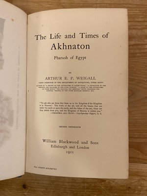 Lot 12 - Carter (Howard & A.. C. Mace). The Tomb of Tut-Ankh-Amen, 2 volumes, 1st edition, 1923-27