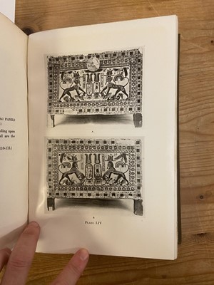 Lot 12 - Carter (Howard & A.. C. Mace). The Tomb of Tut-Ankh-Amen, 2 volumes, 1st edition, 1923-27
