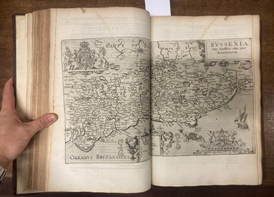 Lot 40 - Camden (William). Britannia sive Florentissimorum Regnorum Angliae, Scotiae, Hiberniae ..., 1607