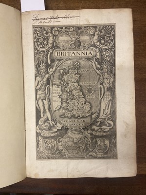 Lot 40 - Camden (William). Britannia sive Florentissimorum Regnorum Angliae, Scotiae, Hiberniae ..., 1607