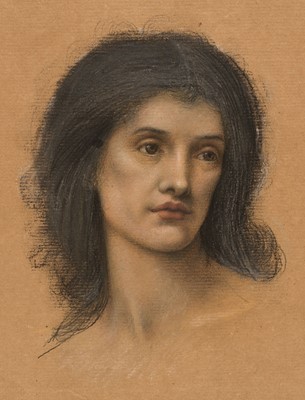 Lot 174 - De Morgan (Evelyn, 1855-1919). Study of a female head