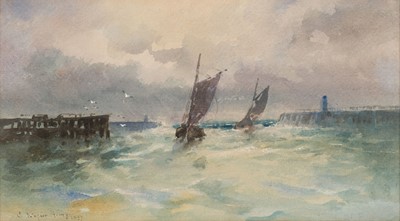 Lot 173 - Hemy (Charles Napier, 1841-1917). Crossing the Bar, 1897