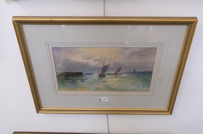 Lot 173 - Hemy (Charles Napier, 1841-1917). Crossing the Bar, 1897