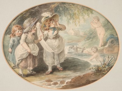 Lot 28 - Hamilton (William, 1751-1801). Winter Amusement & Summer Amusement, circa 1780