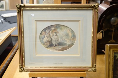Lot 28 - Hamilton (William, 1751-1801). Winter Amusement & Summer Amusement, circa 1780