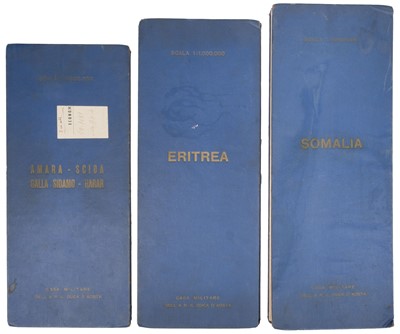 Lot 113 - Flying Maps. Three flying maps of North East Africa, circa 1930