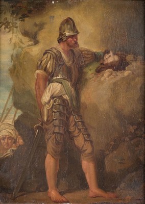 Lot 49 - Mortimer (John Hamilton, 1740-1779). Alexander the Great contemplating the head of Darius, circa 1770