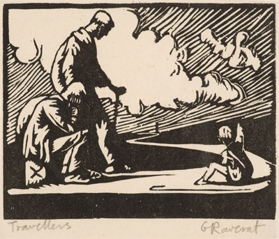 Lot 204 - Raverat (Gwen, 1885-1957). Travellers, 1909