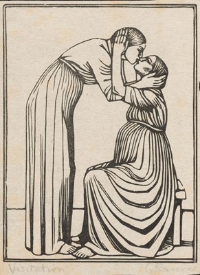 Lot 208 - Raverat (Gwen, 1885-1957). The Visitation, 1912