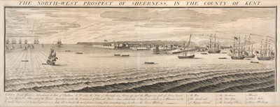Lot 120 - Kent. Buck (Samuel & Nathaniel). The North-West Prospect of Sheerness in the County of Kent, 1739