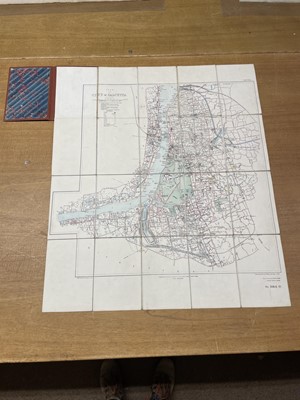 Lot 100 - Calcutta. Plan of the City of Calcutta, 1901