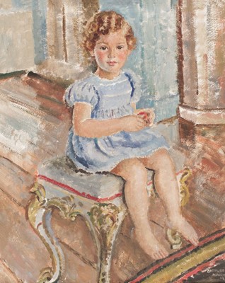 Lot 351 - Mann (Cathleen Sabine, 1896-1959). Portrait of Miss Berry..., 1938, oil on board