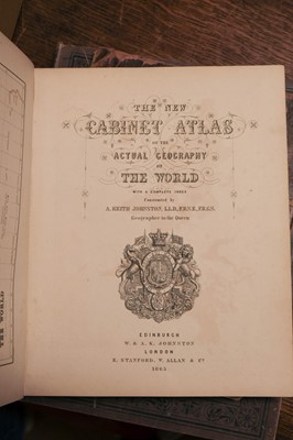 Lot 4 - Atlases. A Collection of 15 Atlases, mostly 19th century