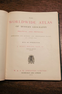 Lot 4 - Atlases. A Collection of 15 Atlases, mostly 19th century