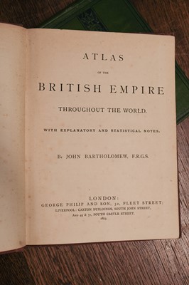 Lot 4 - Atlases. A Collection of 15 Atlases, mostly 19th century