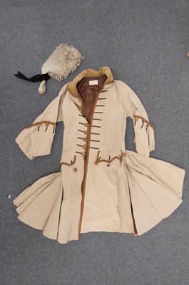 Lot 431 - Clothing. Footman's court dress suit worn by George Birry to wait on King Edward VII