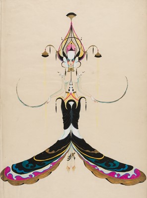 Lot 335 - Collett-Mason (William, 1895-1957). 50 original theatre and fantasy designs